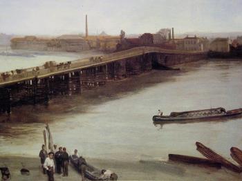 James Abbottb McNeill Whistler : Old Battersea Bridge